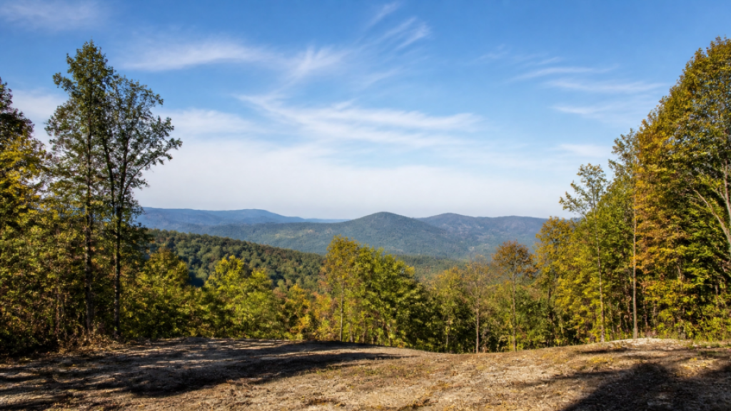 Mountain Lot Selection with Blue Ridge Mountain views in Western North Carolina
